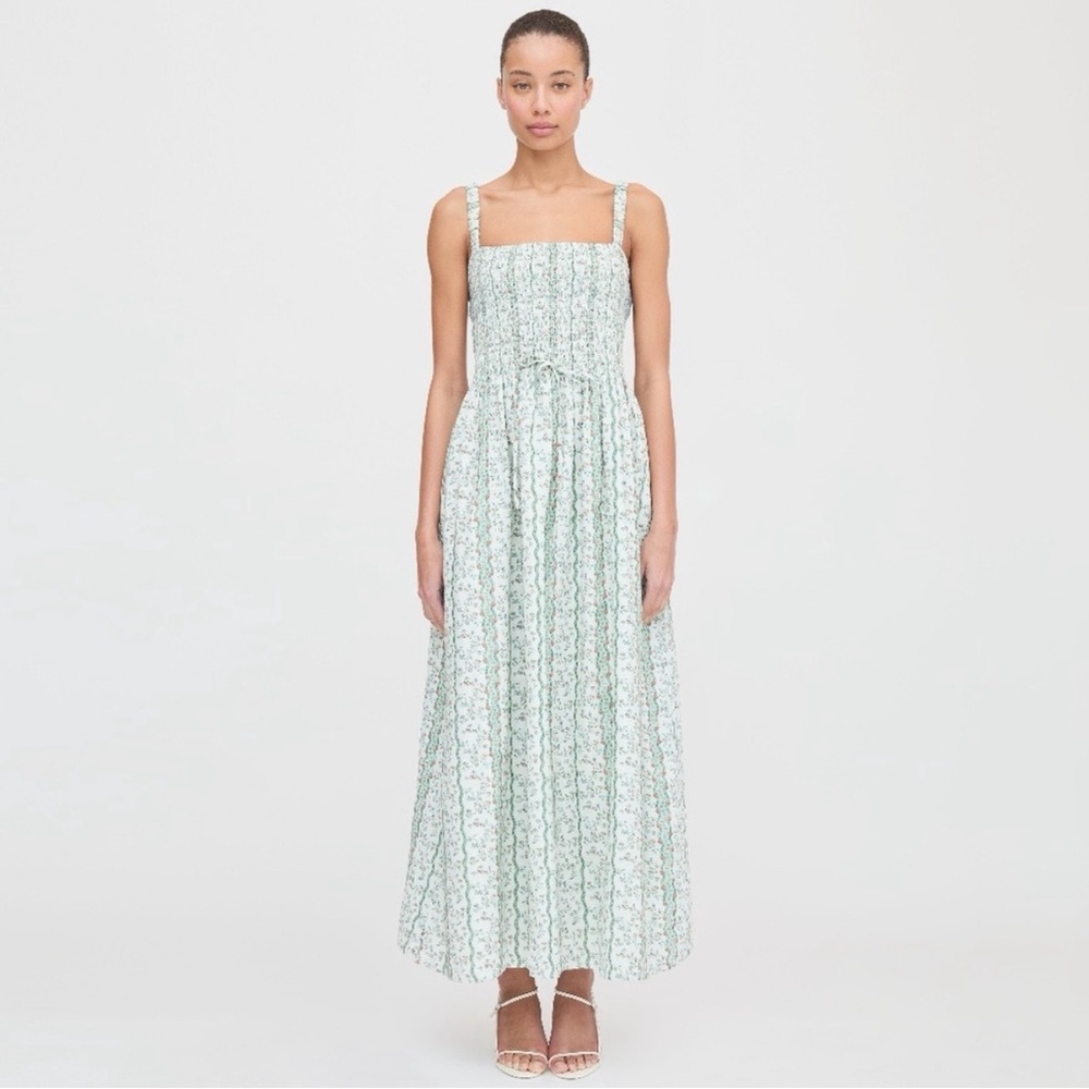 The Anita Nap Dress - Green Provence Floral / XS